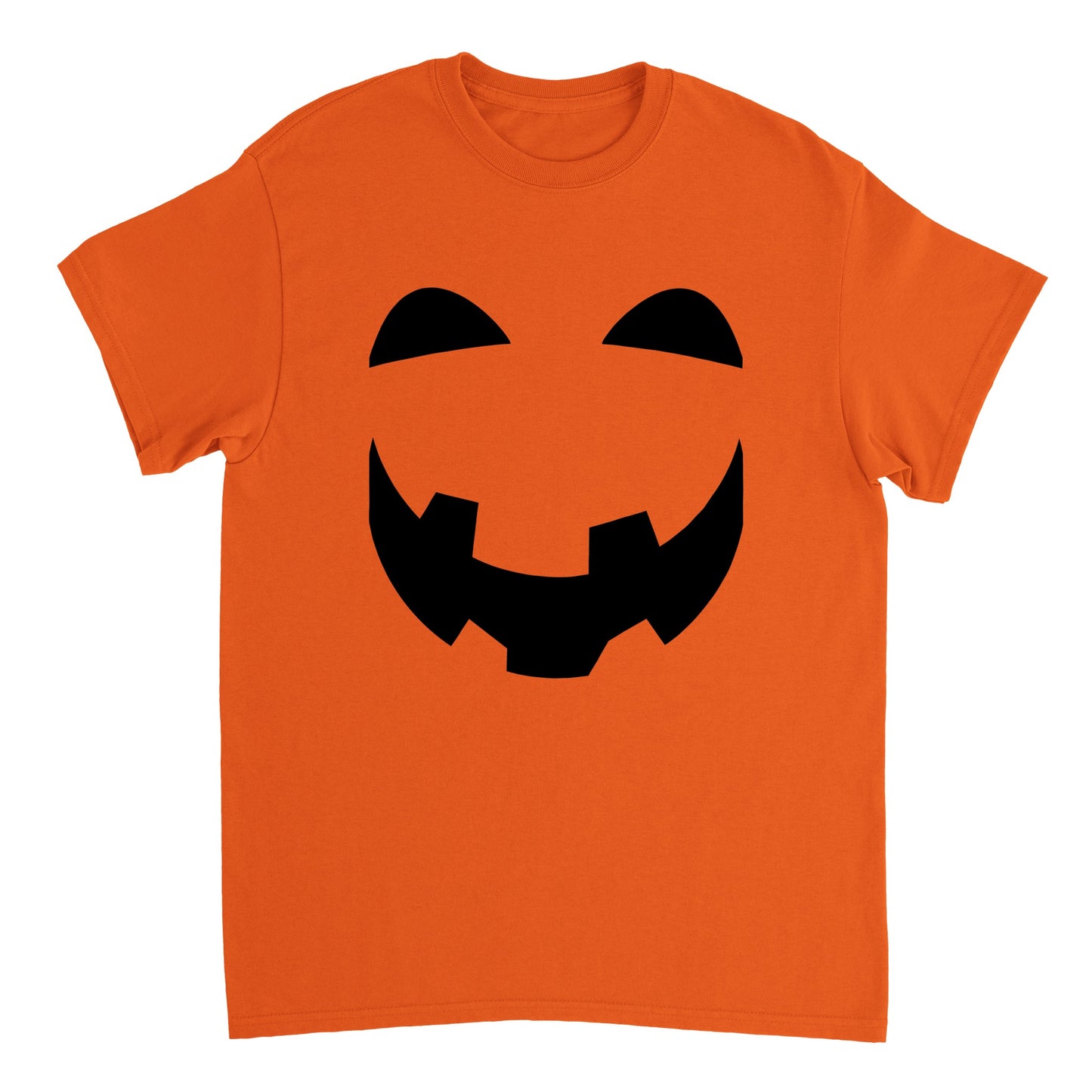 Pumpkin Heavyweight Unisex Crewneck T-shirt