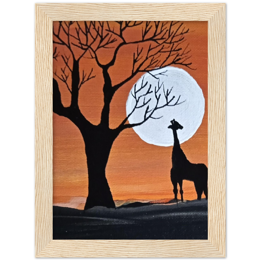 Dusk Premium Matte Paper Wooden Framed Poster