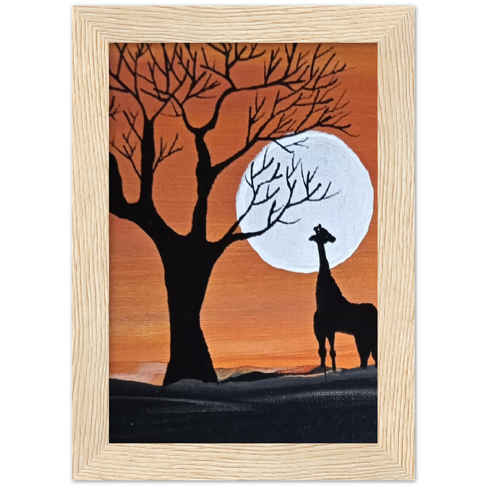 Dusk Premium Matte Paper Wooden Framed Poster