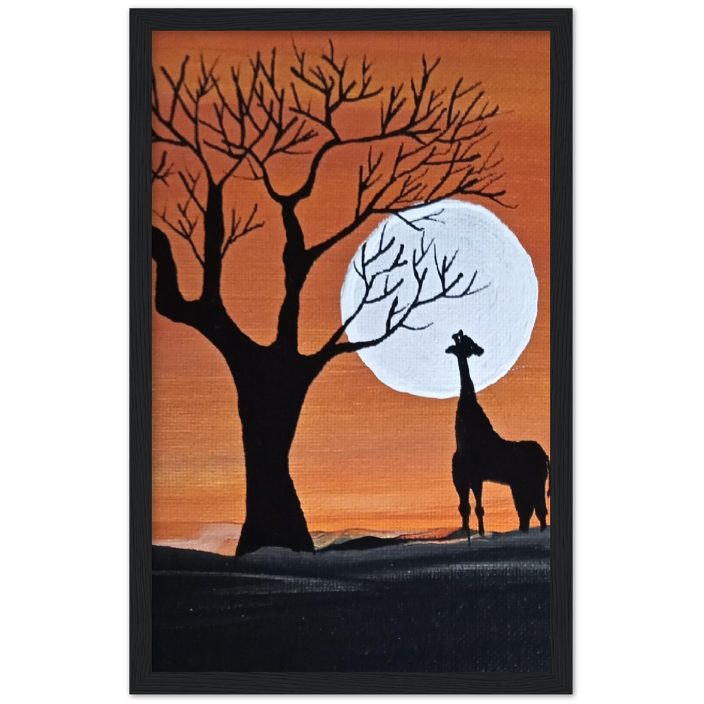 Dusk Premium Matte Paper Wooden Framed Poster