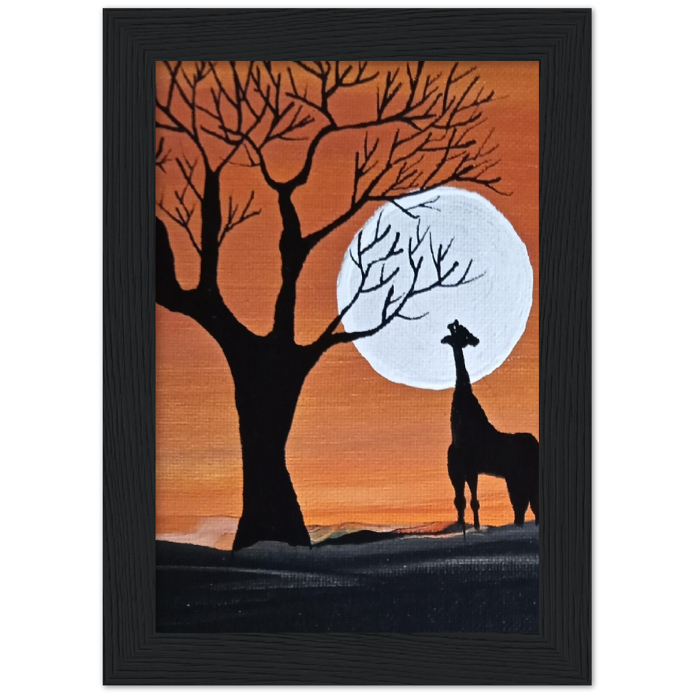 Dusk Premium Matte Paper Wooden Framed Poster