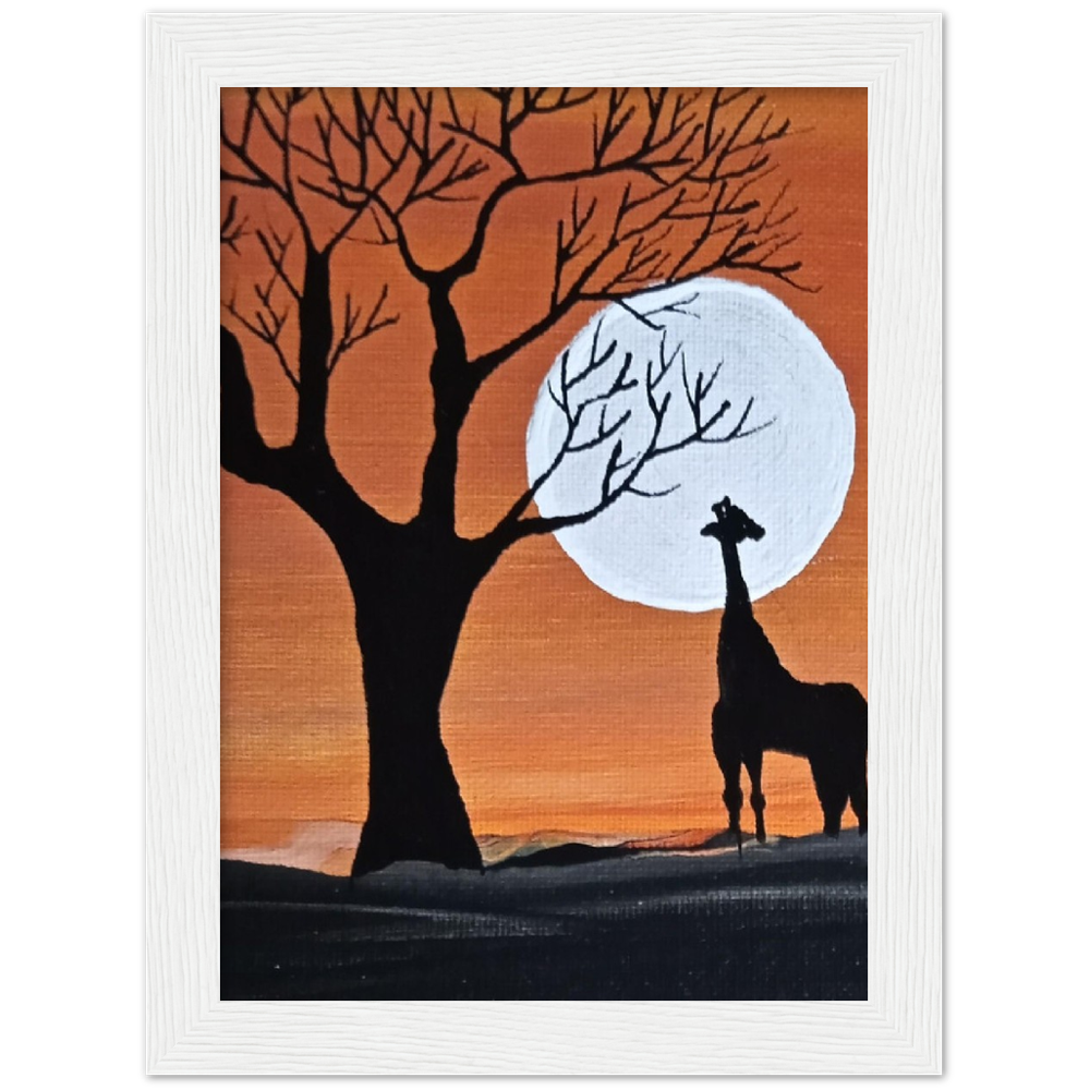 Dusk Premium Matte Paper Wooden Framed Poster