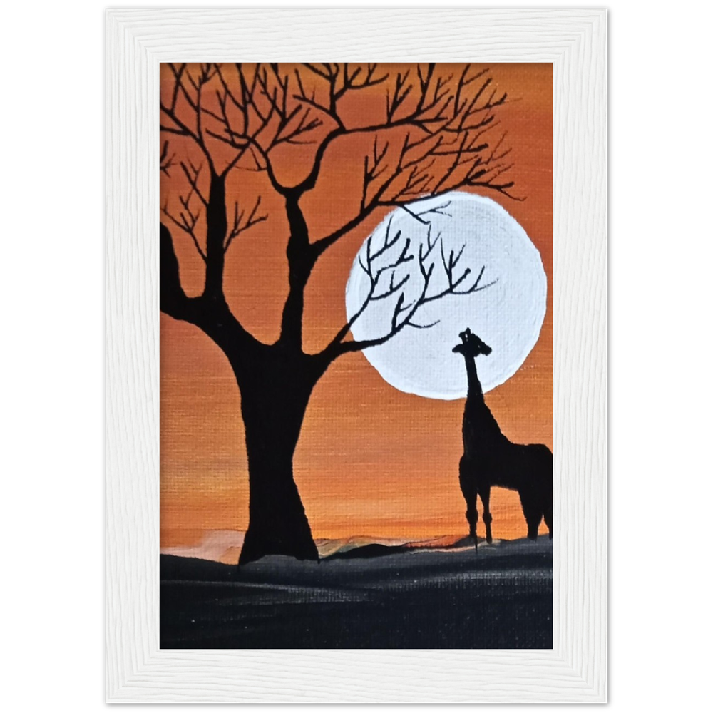 Dusk Premium Matte Paper Wooden Framed Poster