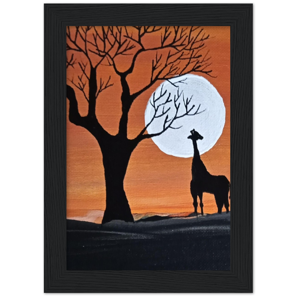 Dusk Premium Matte Paper Wooden Framed Poster