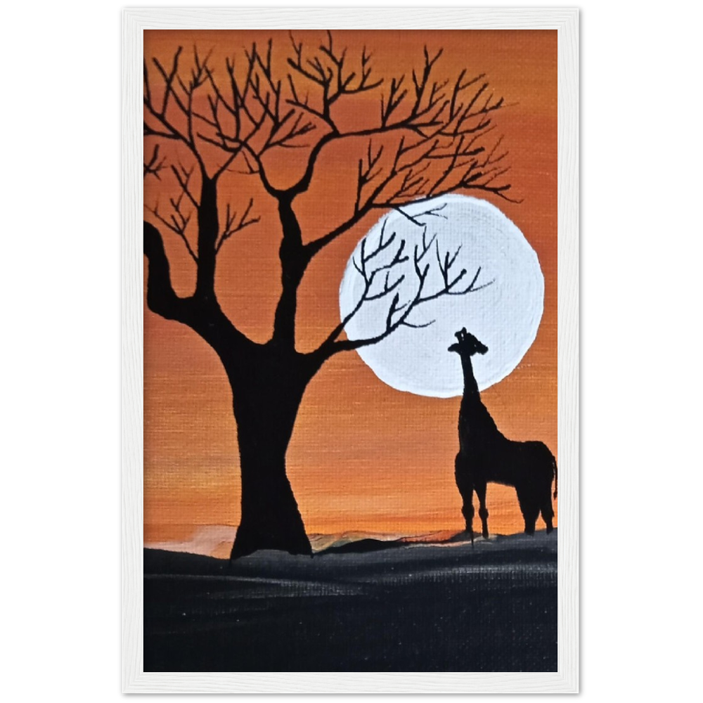 Dusk Premium Matte Paper Wooden Framed Poster