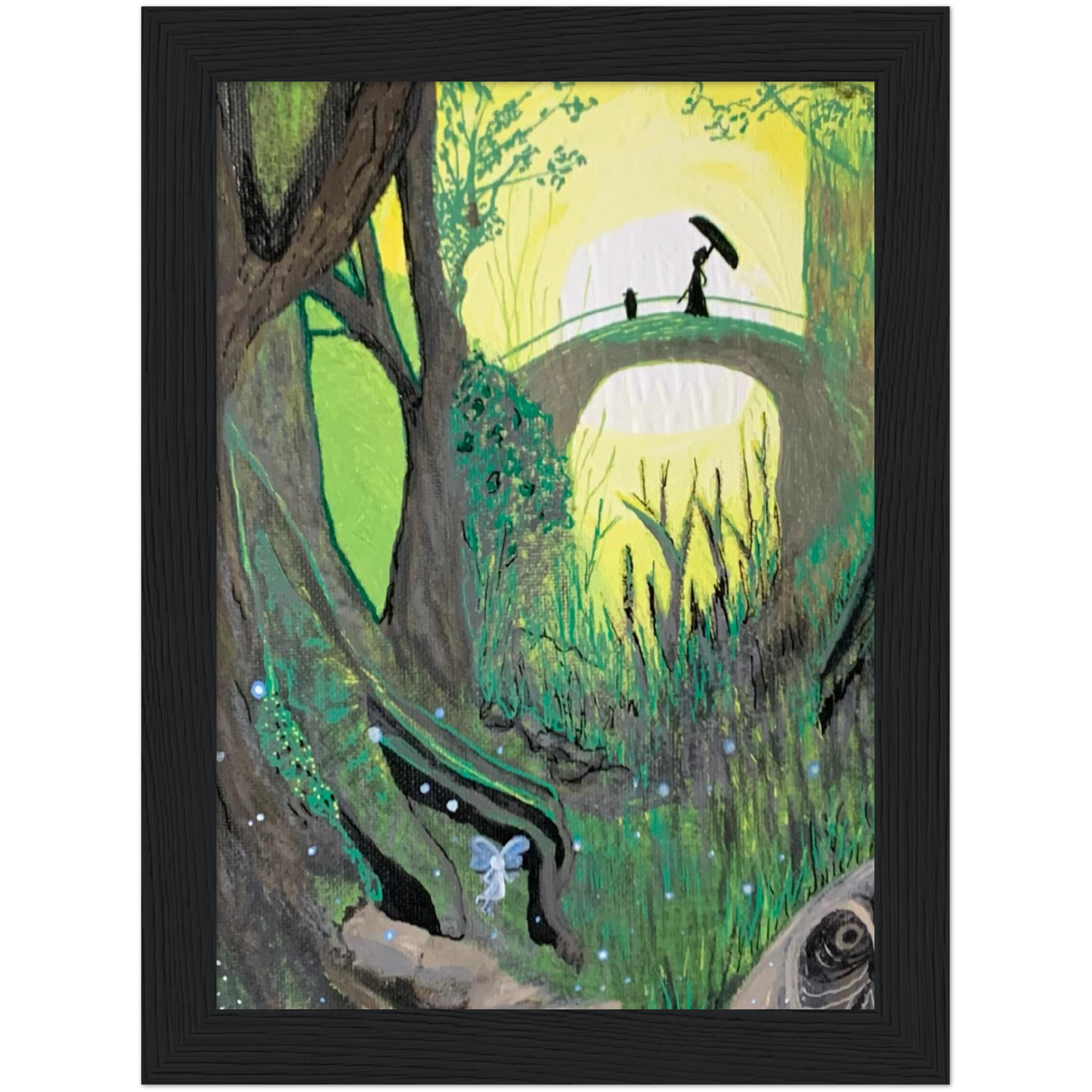 Stroll Premium Matte Paper Wooden Framed Poster