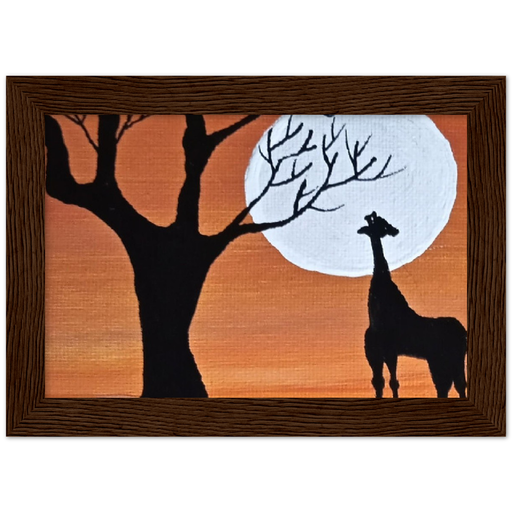 Dusk Premium Matte Paper Wooden Framed Poster