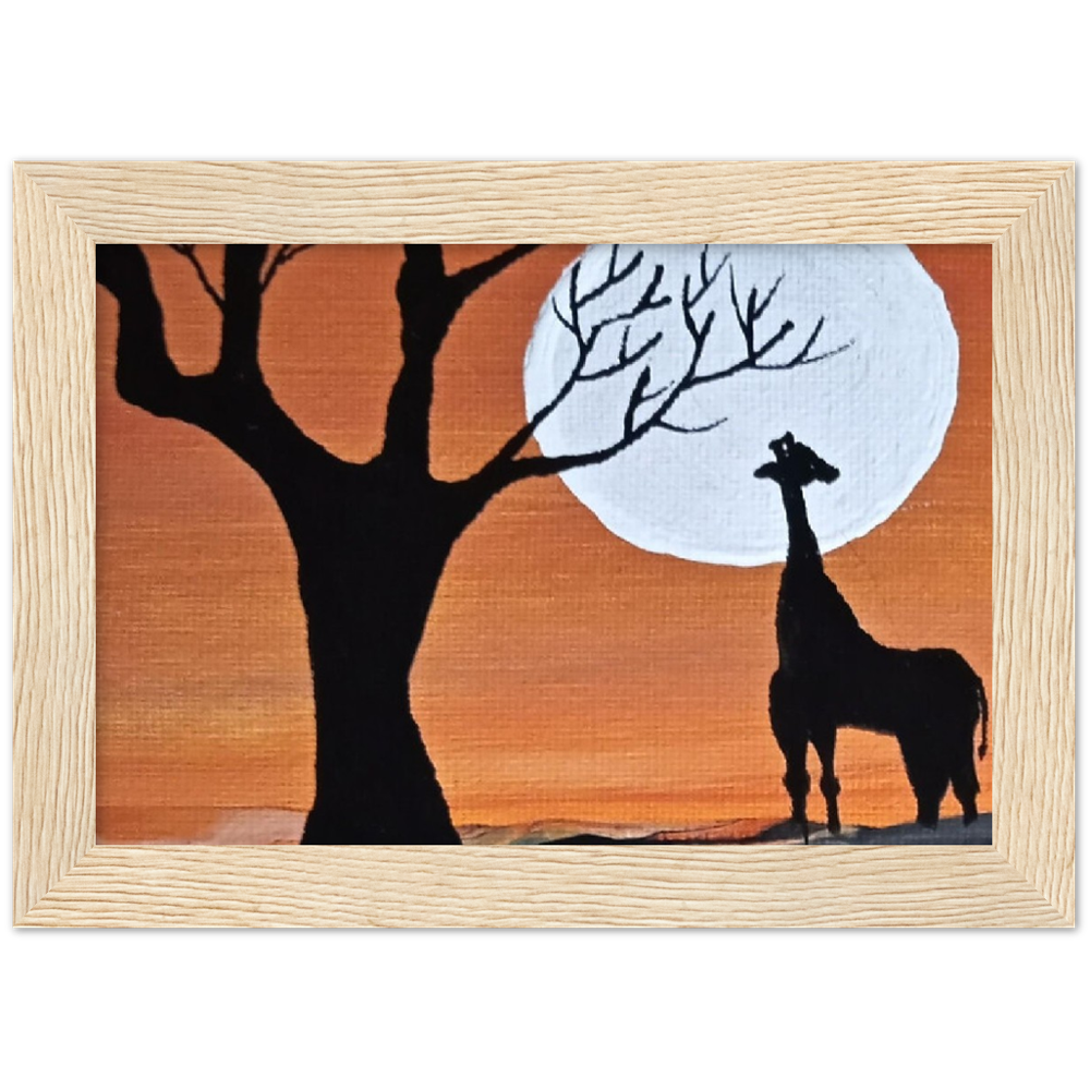 Dusk Premium Matte Paper Wooden Framed Poster