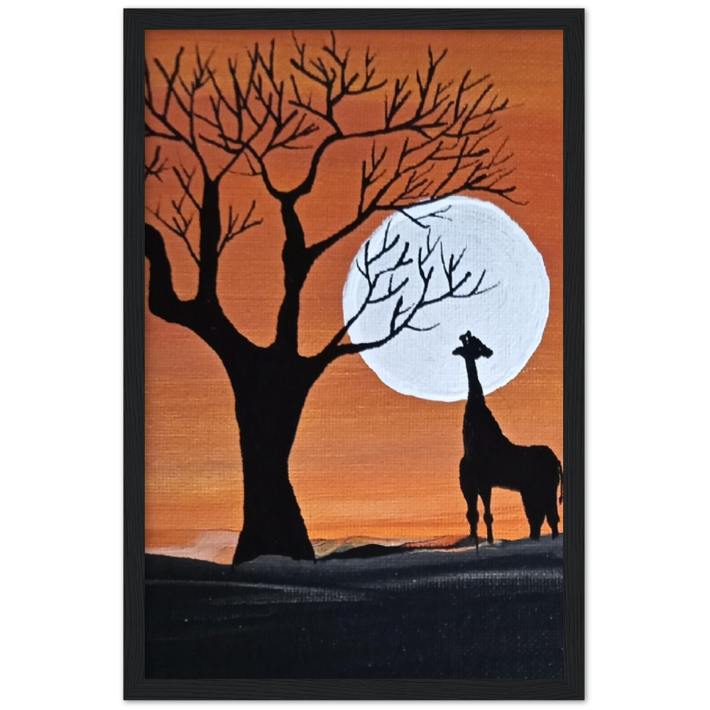 Dusk Premium Matte Paper Wooden Framed Poster