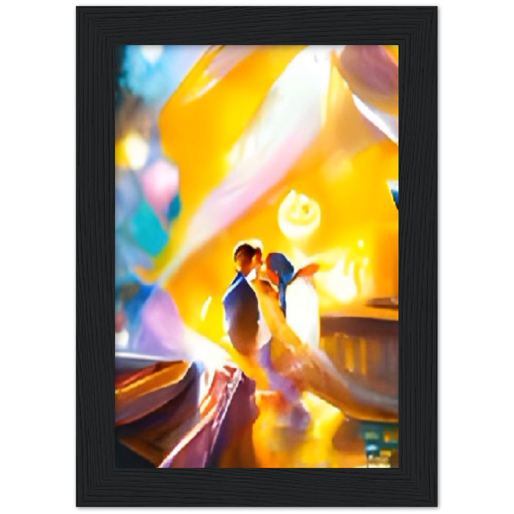 First Dance Premium Matte Paper Wooden Framed Poster