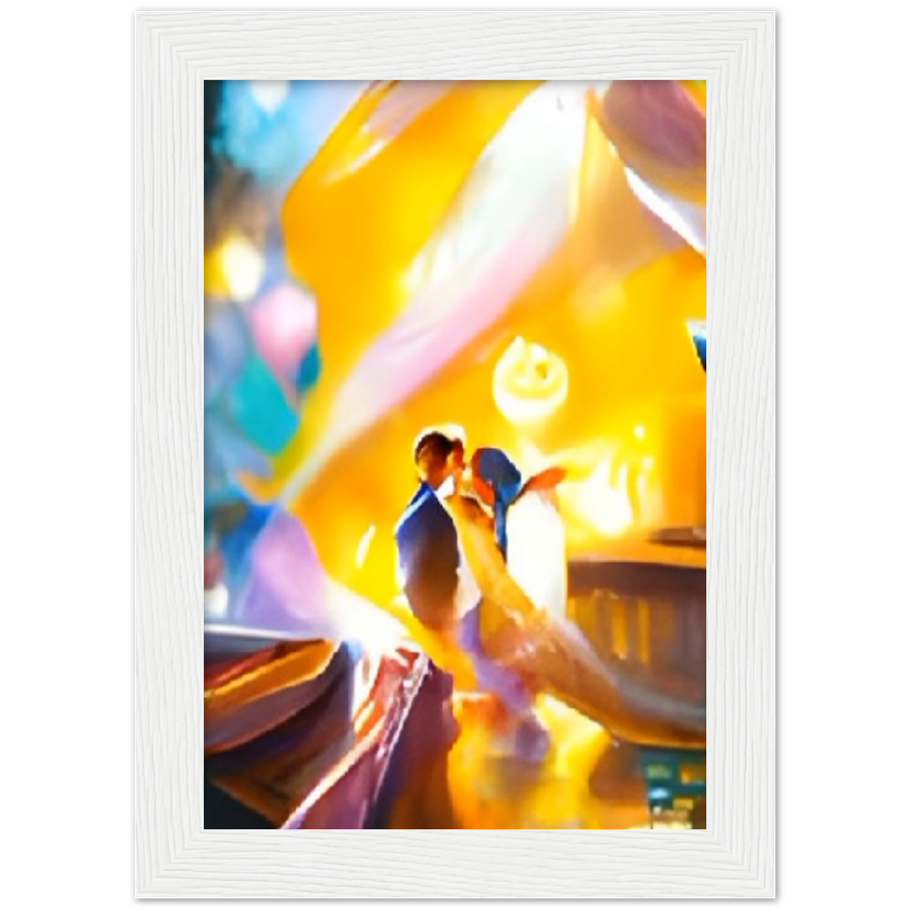 First Dance Premium Matte Paper Wooden Framed Poster