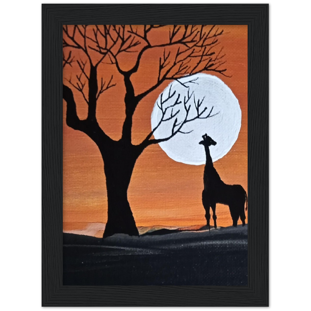 Dusk Premium Matte Paper Wooden Framed Poster