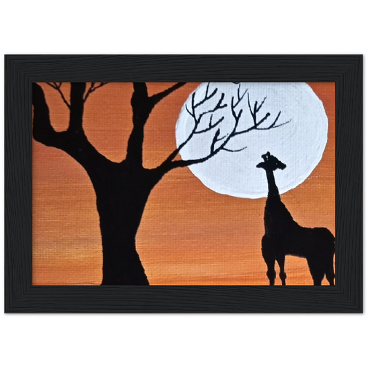 Dusk Premium Matte Paper Wooden Framed Poster