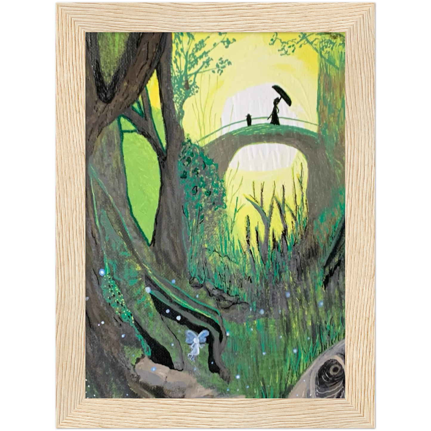 Stroll Premium Matte Paper Wooden Framed Poster