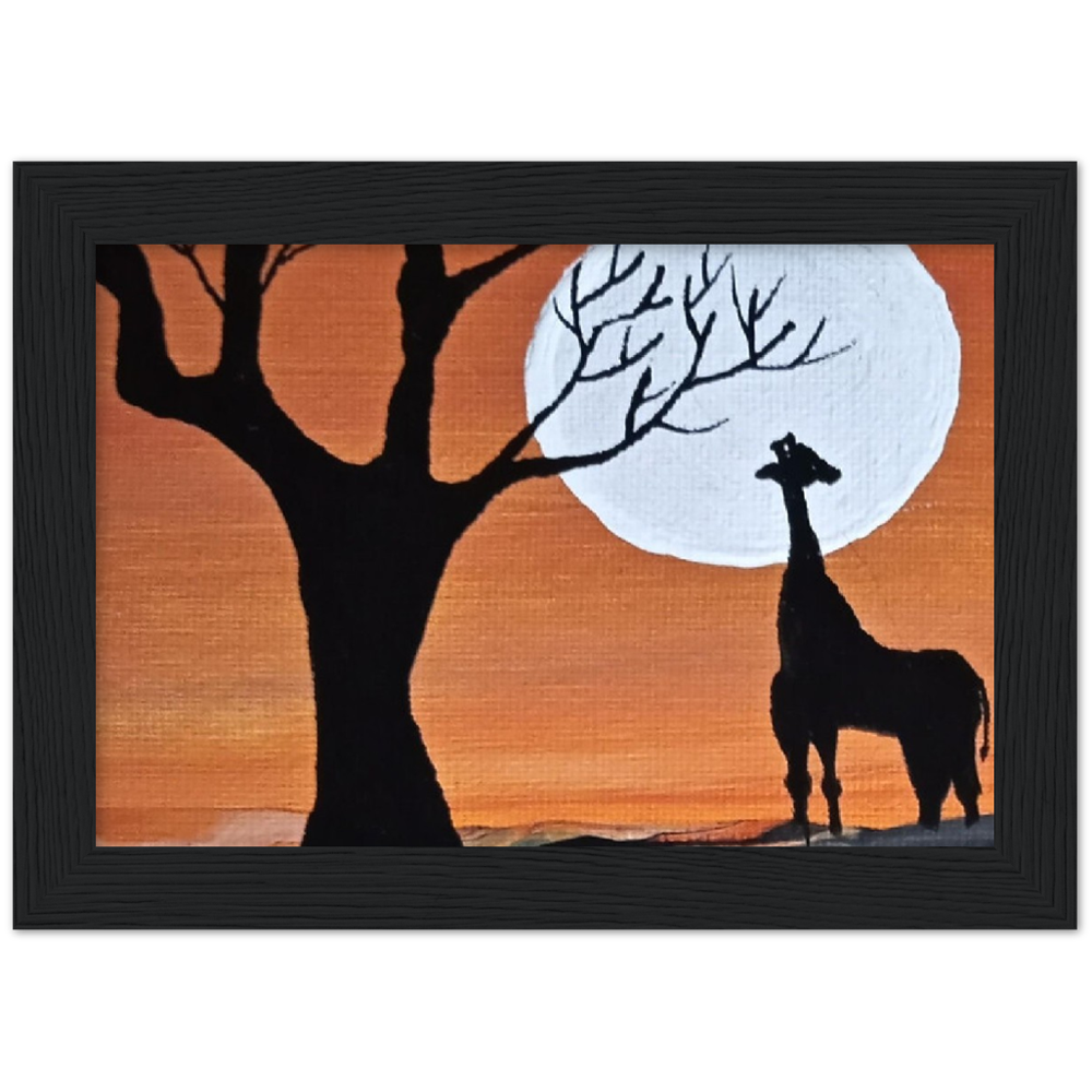 Dusk Premium Matte Paper Wooden Framed Poster