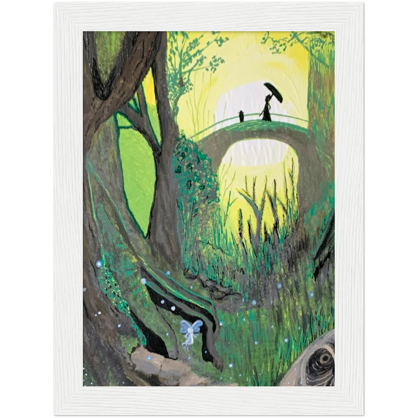 Stroll Premium Matte Paper Wooden Framed Poster